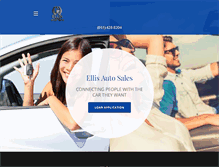 Tablet Screenshot of ellisautosales.com